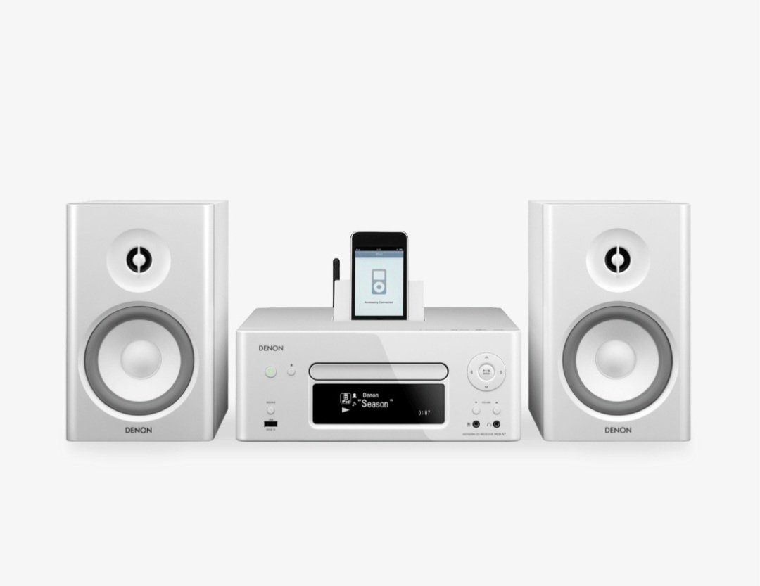 Denon Lettore multimediale & Streamer: Denon RCD-N7 mini Hifi weiss gebraucht – Usato da Luzern venduto da Elisch