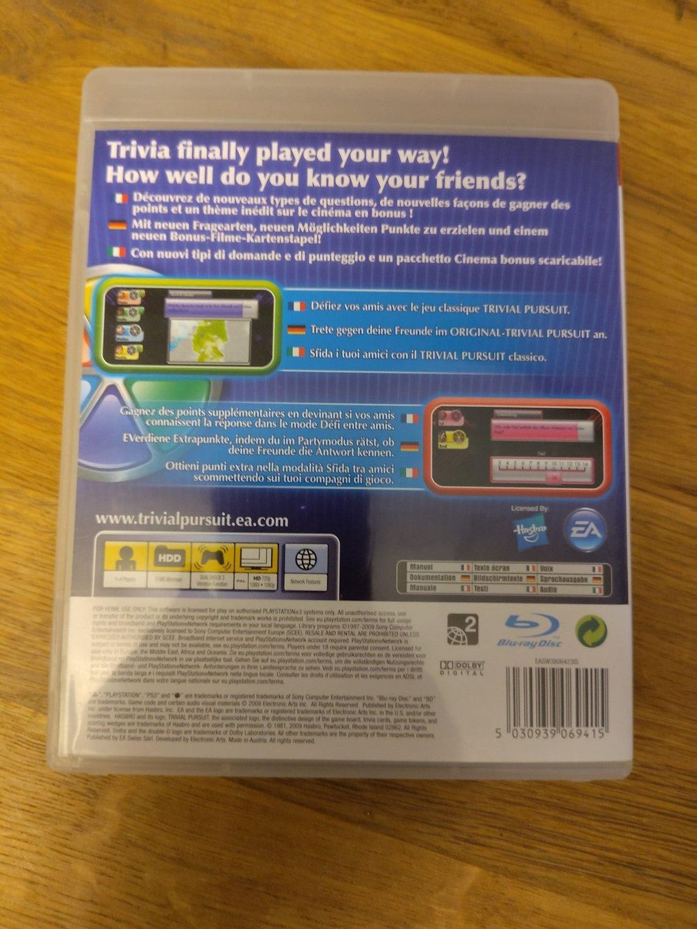 Sony Giochi: Trivial Pursuit - Playstation 3 – Usato da Kloten venduto da SuperRetroPixels 1