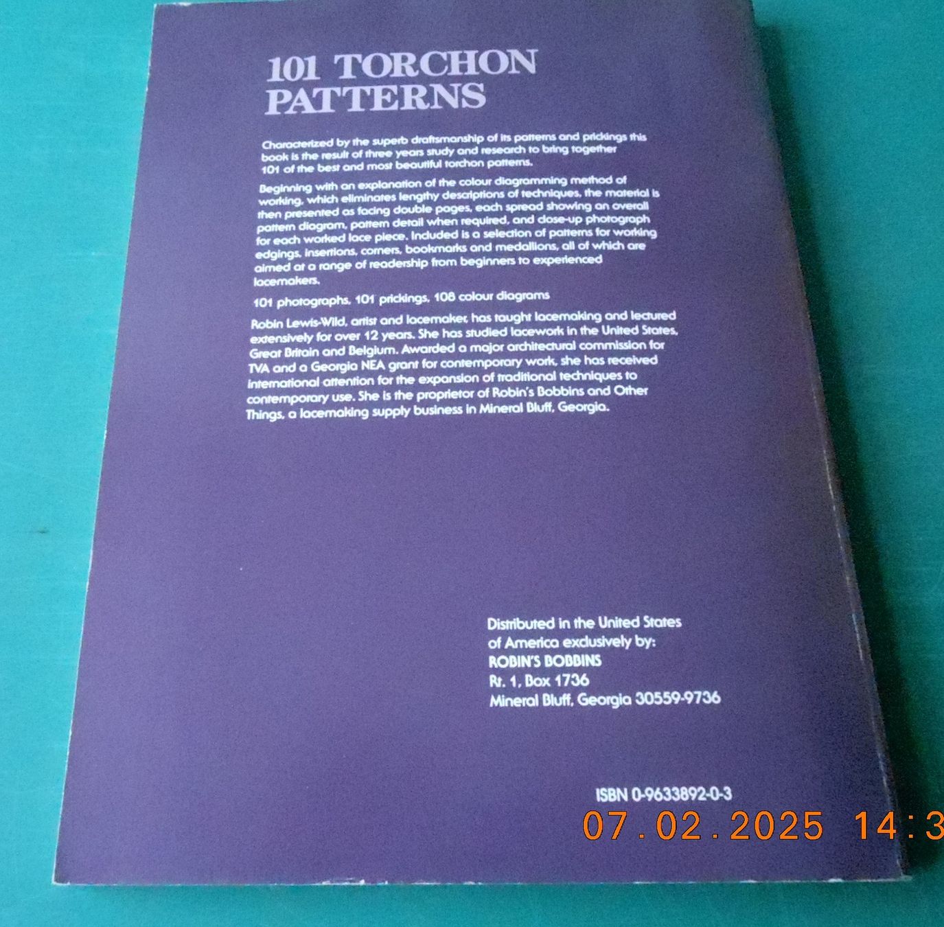 Bücher: Klöppelbuch: "101 Torchon Patterns" – Gebraucht aus Rafz von Sonnenblume305 7