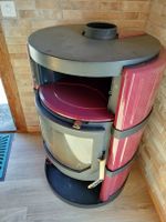 Kaminofen Rika Arte B rot 8kW gebrauchter Zustand