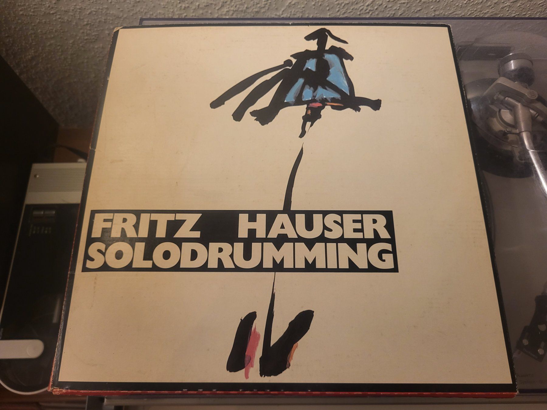 Dischi in vinile: Fritz Hauser – Solodrumming Vinyl 2xLP Box – Usato da Basel venduto da narcisco