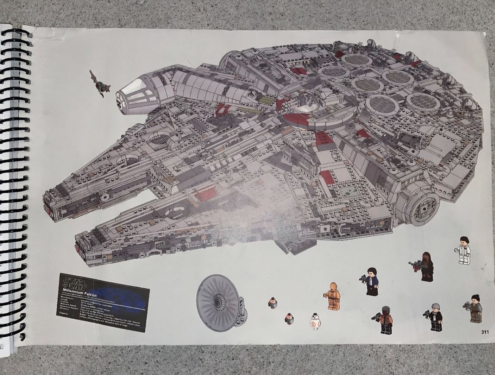 Star Wars Kit di costruzioni: Klemmbaustein Millenium Falcon    – Nuovo (secondo la descrizione) da Luzern venduto da heini81 2