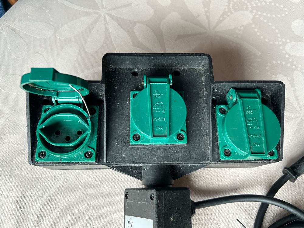 Gartenspiess elektrische Mehrfachsteckdose für den Garten Kaufen auf