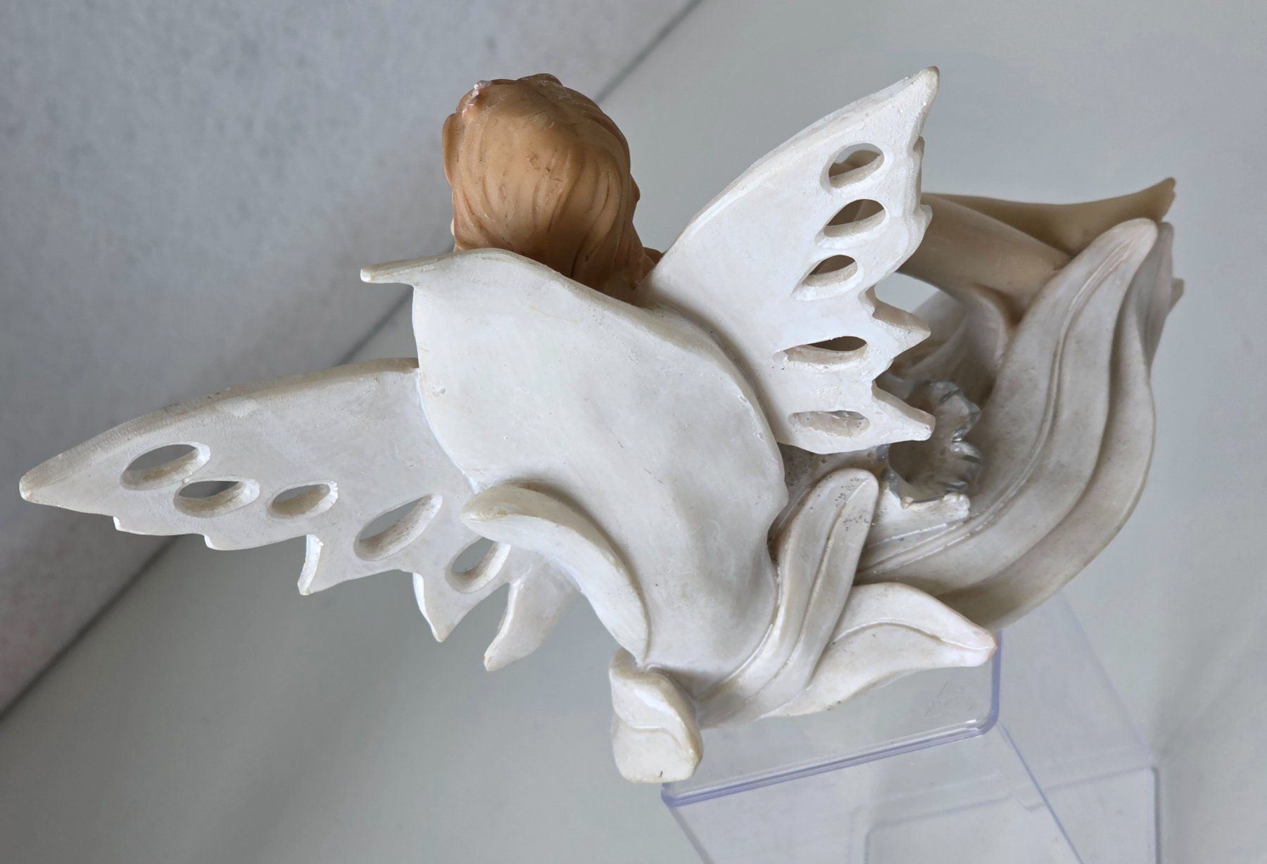 Statuette: vintage 70/80er Elfenfigur Feenfigur sitzend Fee Elfe – Nuovo (secondo la descrizione) da Dürnten venduto da Bachtelsurfer 6