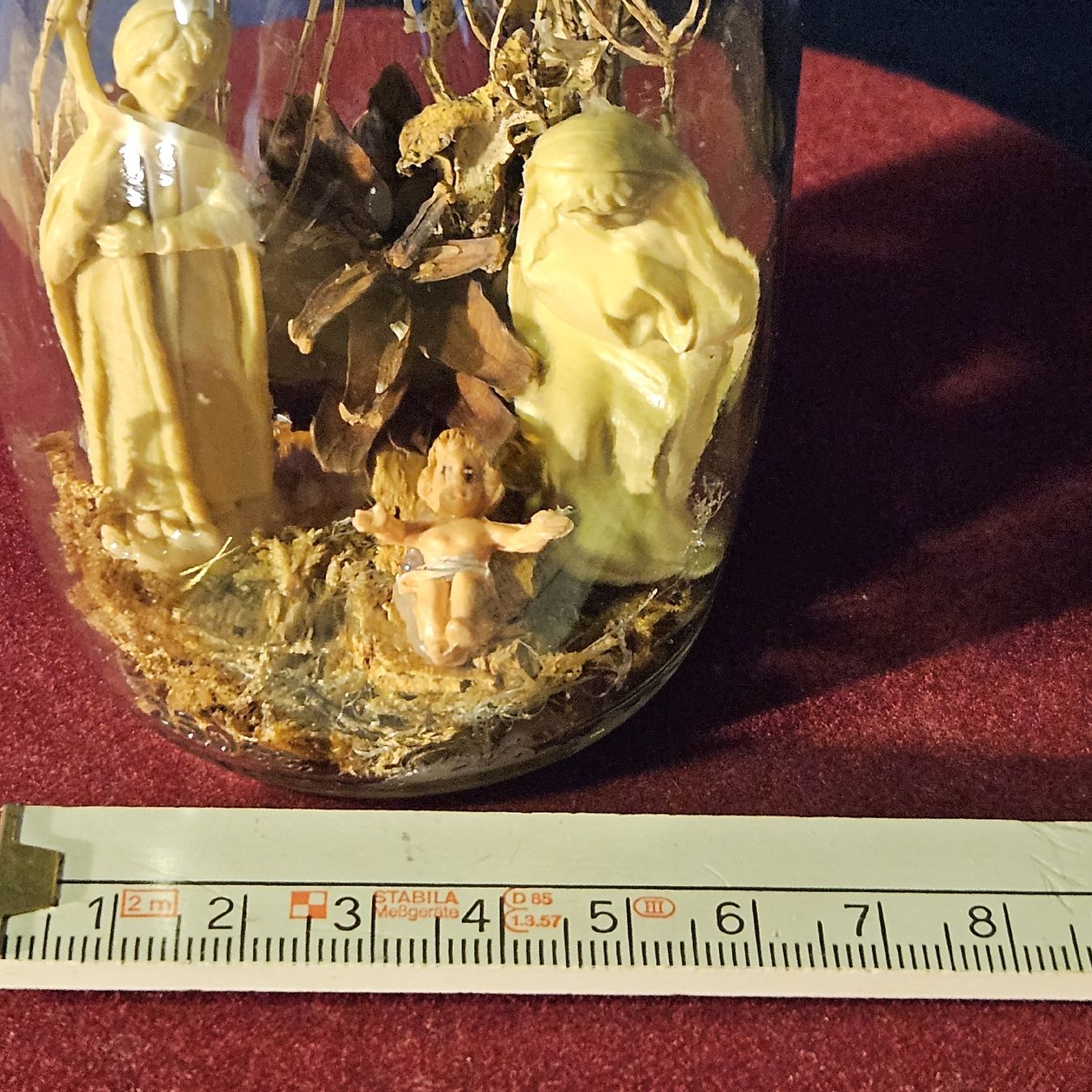 Tutte le decorazioni: Weihnachtskrippe im Glas, handgemacht – Usato da Kriens venduto da gra_fhn7 7
