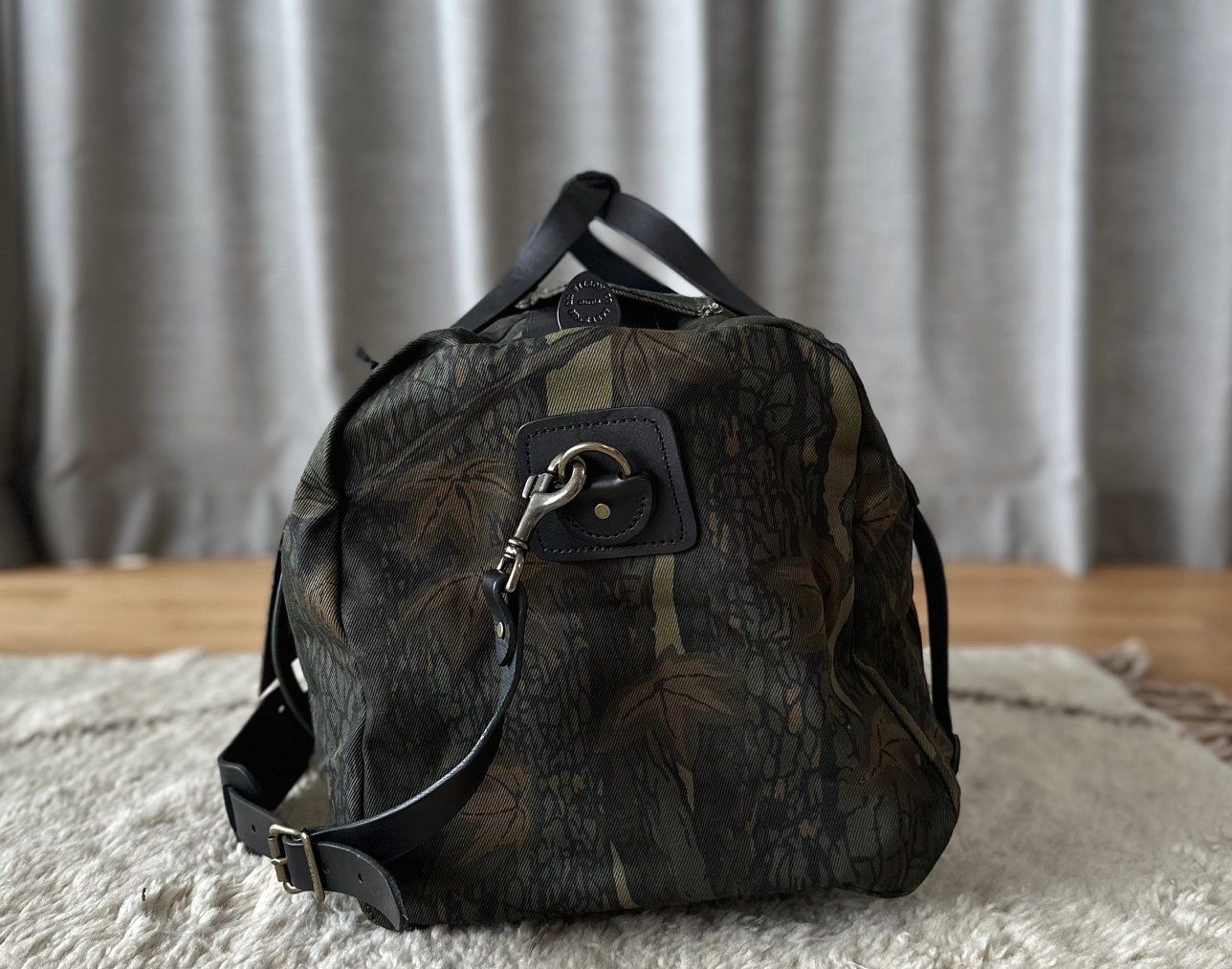 Borse: FILSON medium rugged twill duffel bag medium / bark camo – Usato da Lugnorre venduto da Filson 4