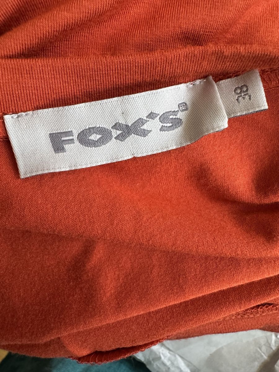 Fox T-Shirts: T-shirt orange Fox's, taille 38, viscose elastane  – Neu (gemäss Beschreibung) aus Morges von sandy069 3