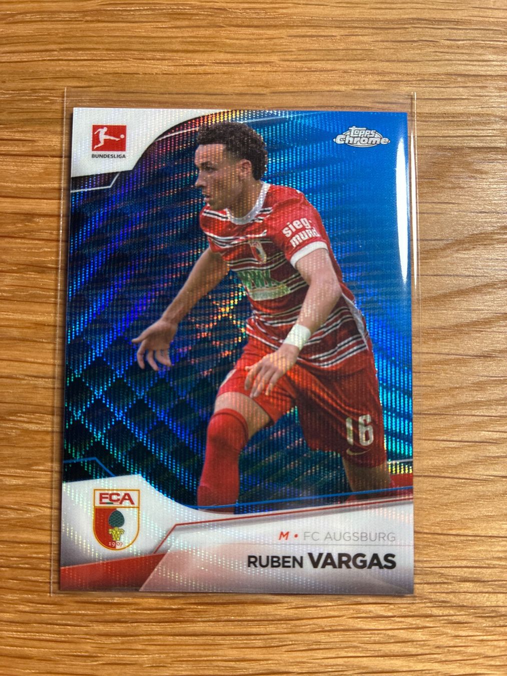 Topps Sammelbilder & Trading cards: Topps Chrome Ruben Vargas /180 – Gebraucht aus Wangenried von Garagara