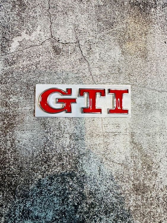 Spreadshirt Volkswagen VW GTI Hoodie - Premium Kapuzenpullover Mit GTI Schriftzug