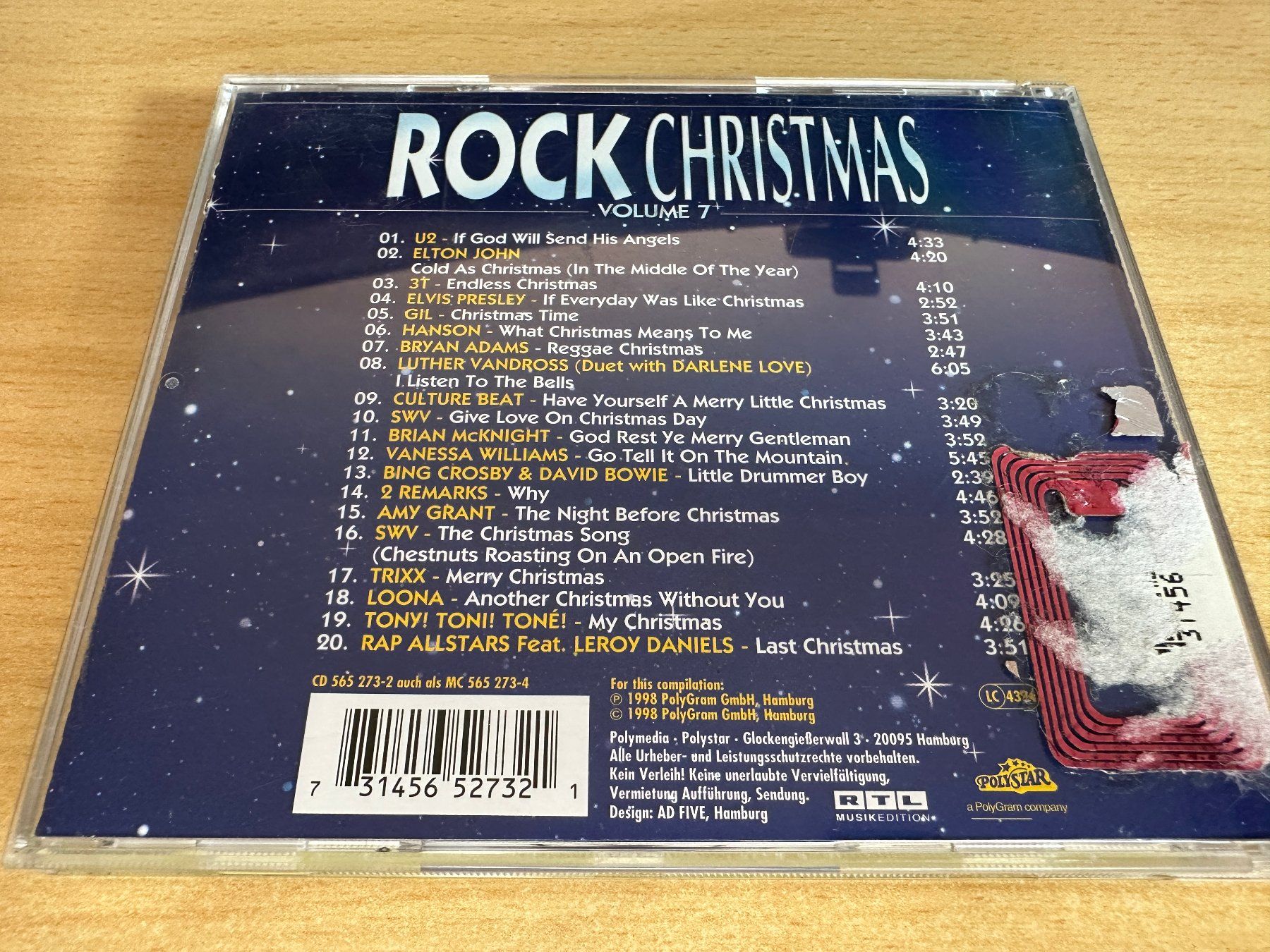 CD: Various – Rock Christmas Volume 7 – Usato da Rikon im Tösstal venduto da Alpenmutz 1