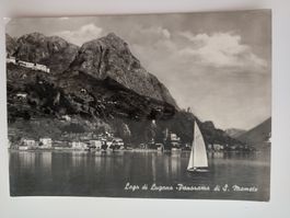 Lugano See Panorama di S.Mamete, dat. 1953