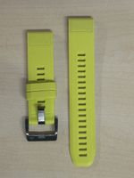 Garmin Fenix Ersatz Uhrenarmband gelb Silikon 22 mm neu