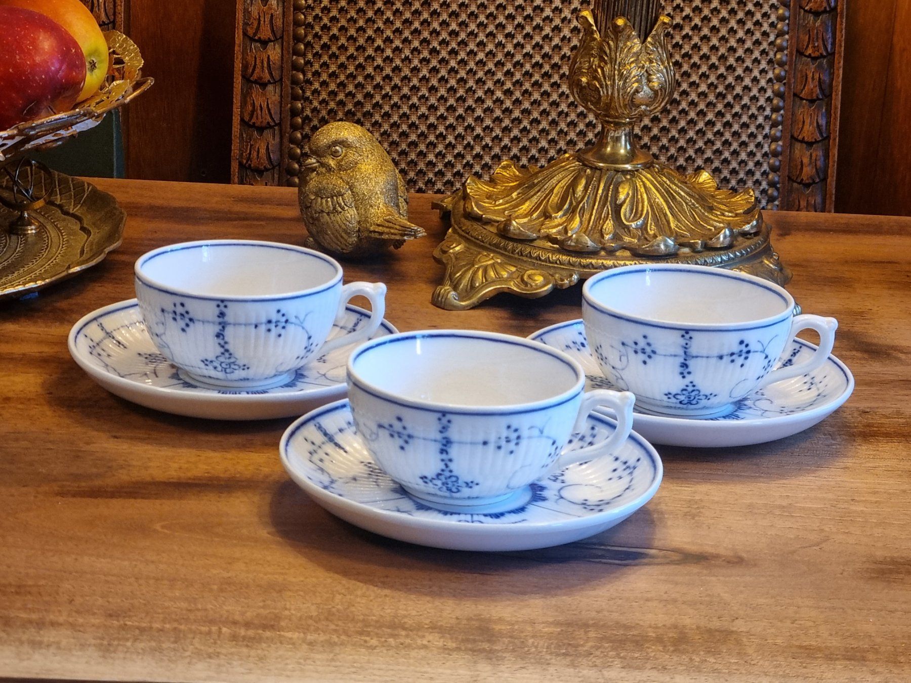 Villeroy & Boch Tazze: Villeroy & Boch Dresden 3 antike Teegedecke – Usato da Scharnachtal venduto da devin03 2