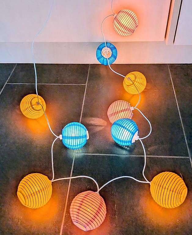 Lampen: Papierlaternenketten – Neu und originalverpackt aus Buttwil von Mafu71 2