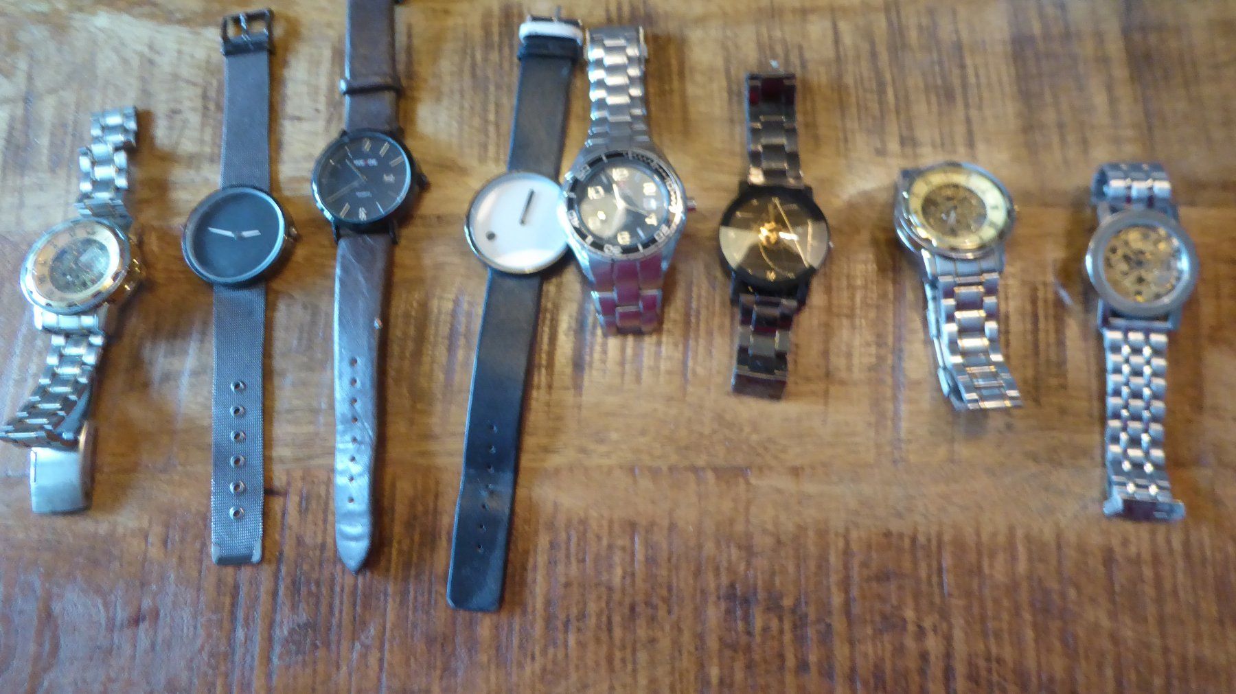 Orologi: 9 Armbanduhren ohne Batterie – Usato da Sargans venduto da Benziner 6