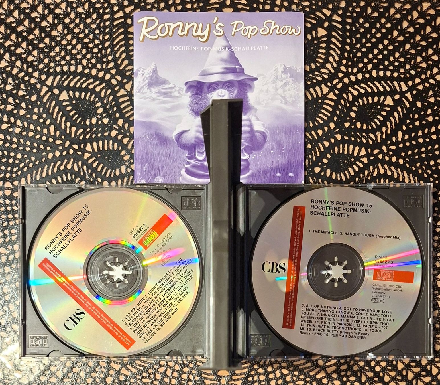 CD: Ronny's Pop Show 15, 2CD Hit Compilation Sampler 1990 – Usato da Amriswil venduto da Celini3 2