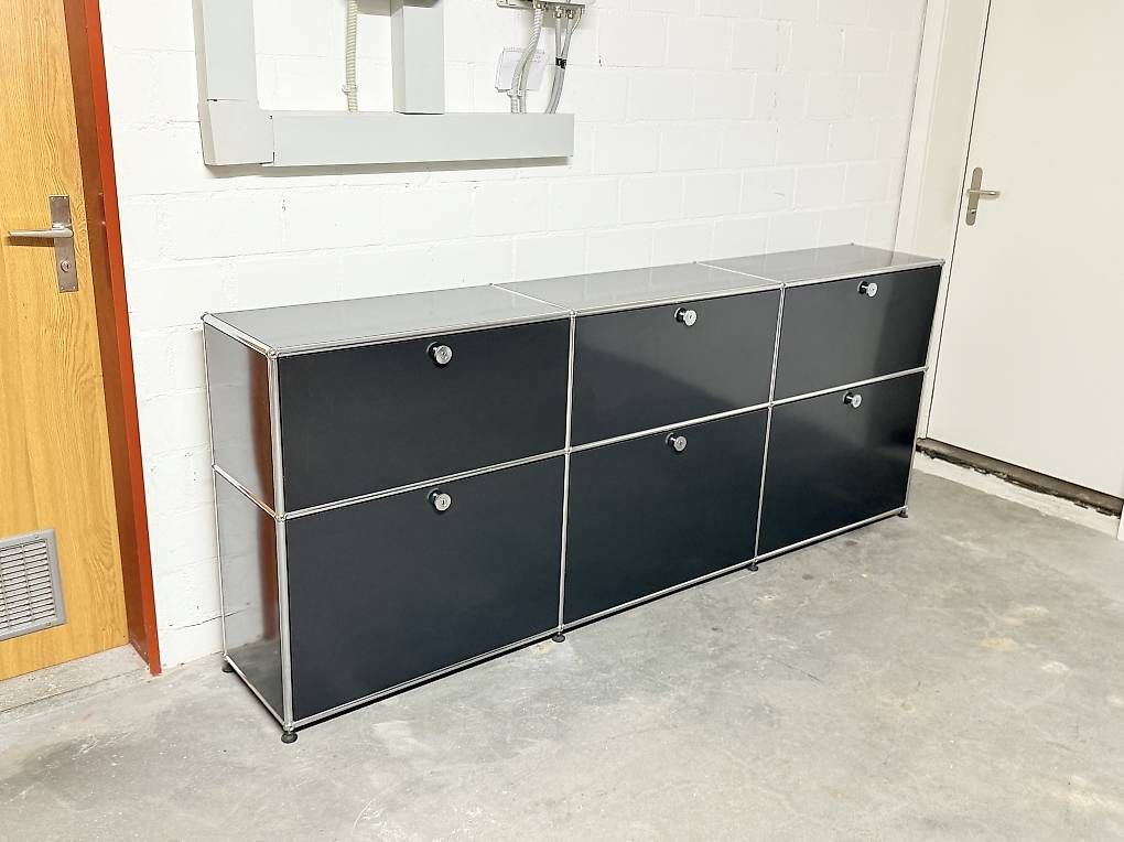 USM Kommoden: USM Haller Sideboard Schwarz – Gebraucht aus Dietikon von Kumar_Occasionen 5