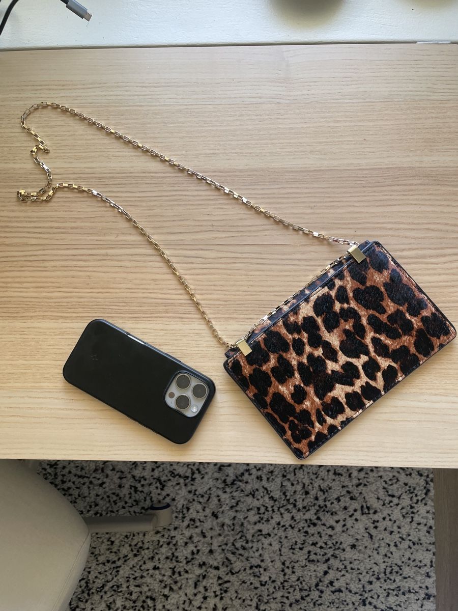 Mango Borse da donna: Sac à main MNG - mango -léopard chaîne dorée – Usato da Kloten venduto da Mumiiin 4