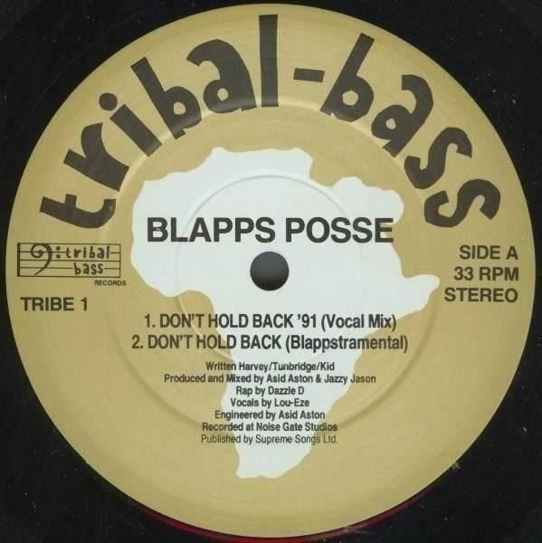 Dischi in vinile: BLAPPS POSSE Don't Hold Back Bus It Full-length 12" Vinyl LP – Usato da Genève venduto da Cockattoo 3