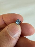 Thomas Sabo Ohrstecker, blauer Spinell