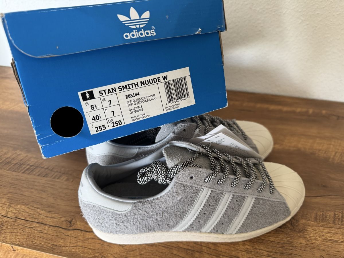 Adidas Scarpe da donna: Baskets Adidas Superstar grises, taille 40 2/3 – Nuovo e nell'imballaggio originale da Brügg BE venduto da Goob 8