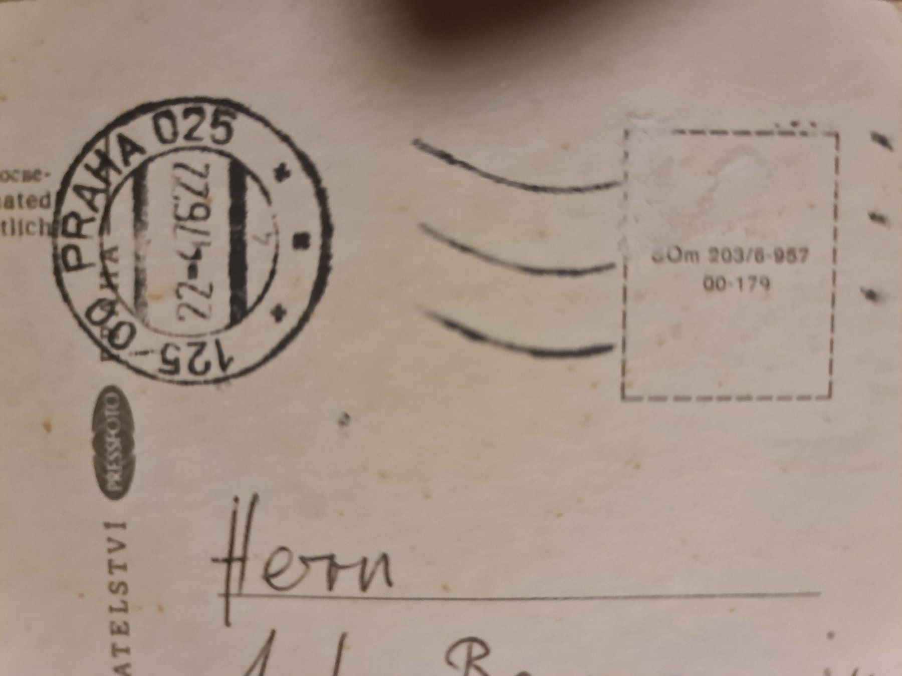 Cartoline postali: Ansichtskarte Prag Tschechien – Usato da Dintikon venduto da Vexi 1