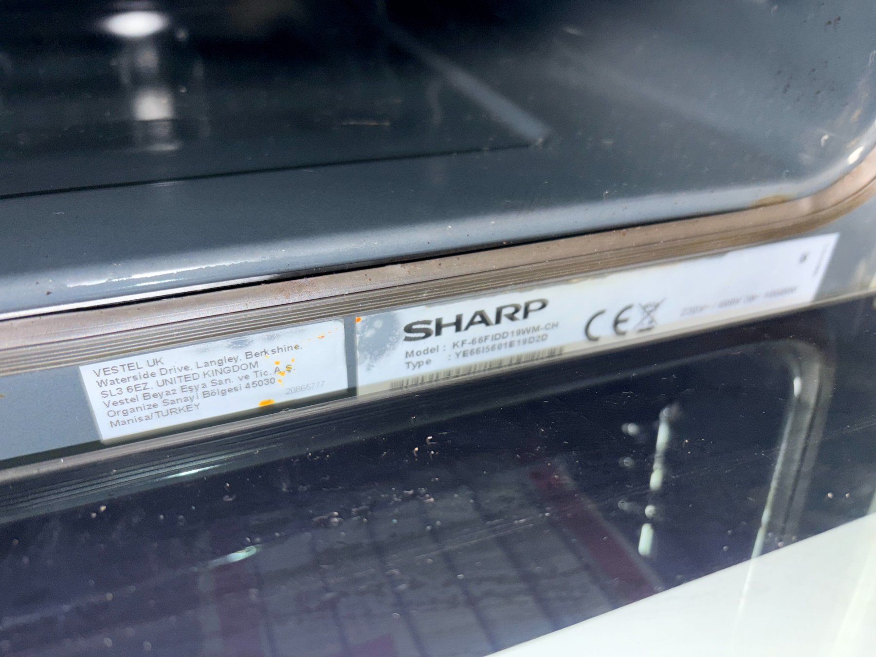 Herde: Cuisinière Sharp avec plaque induction et four - blanc – Gebraucht aus Collombey von mbk1870 4
