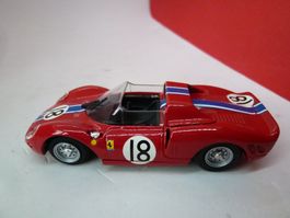 Ferrari 330P2 - Le Mans 1965 - rot 18 von Box !! = top