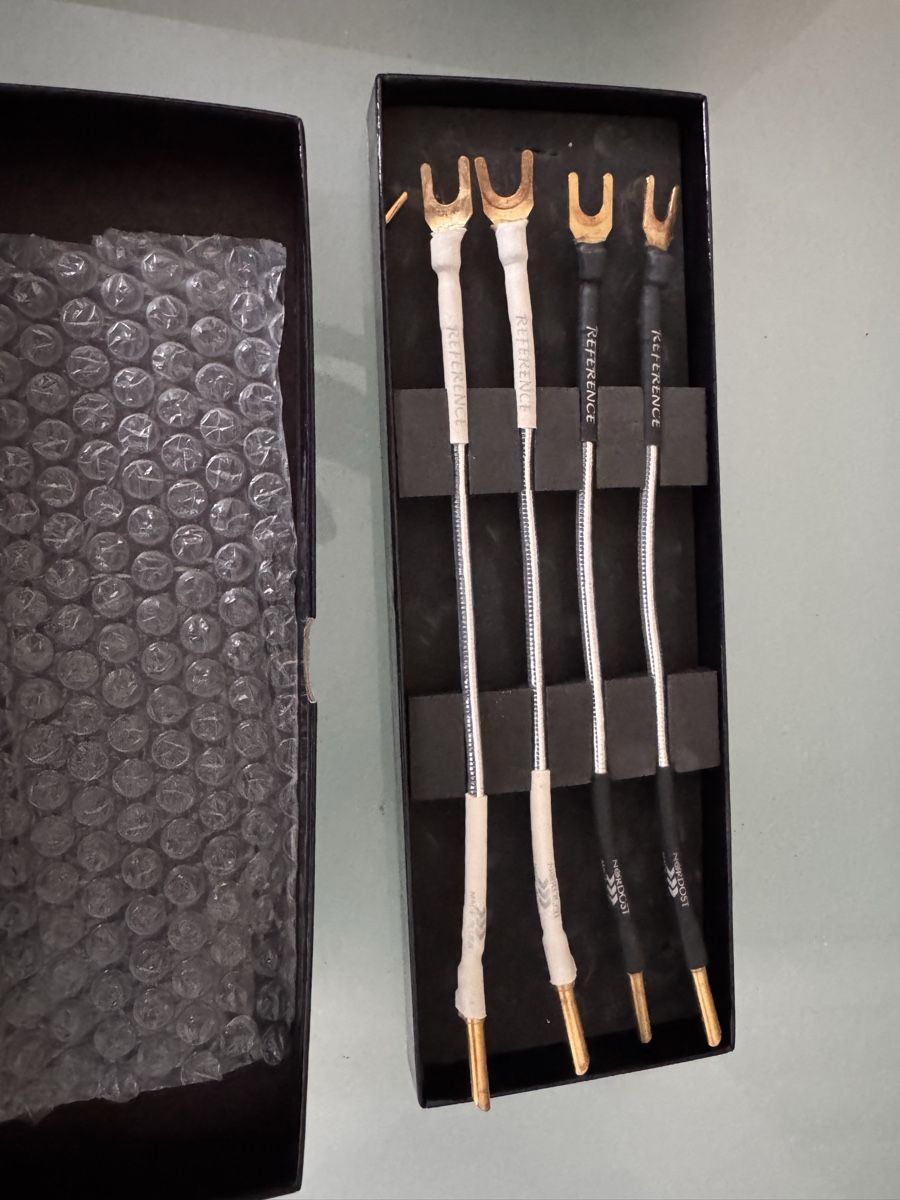 Kabel: Nordost Reference Speaker Jumpers - in original boxes – Gebraucht aus Kilchberg ZH von sat_y6mz