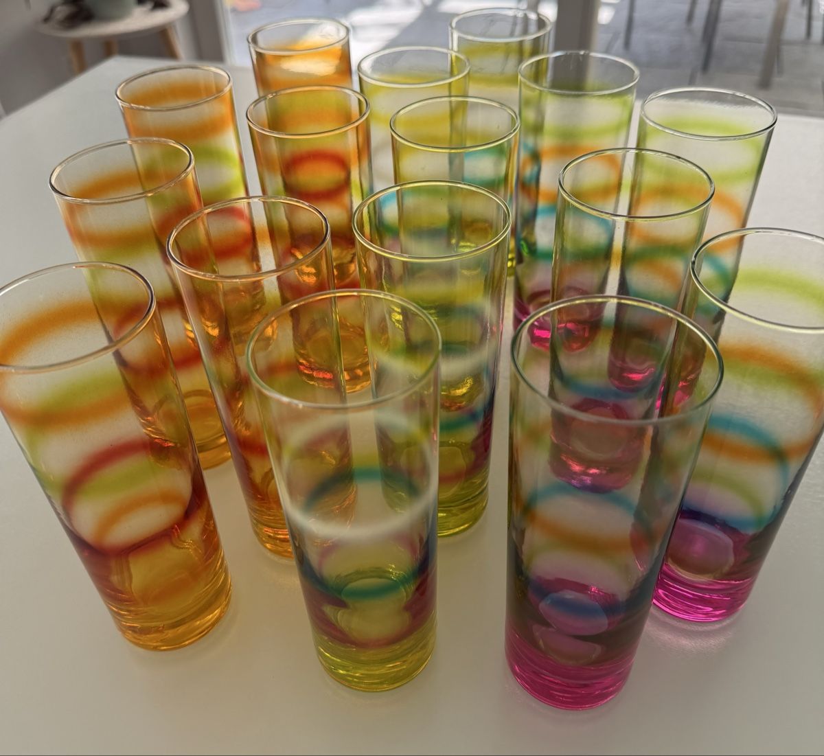 Gläser: 16 Leonardo Rainbow🌈 Gläser – Gebraucht aus Gränichen von pellegrino333