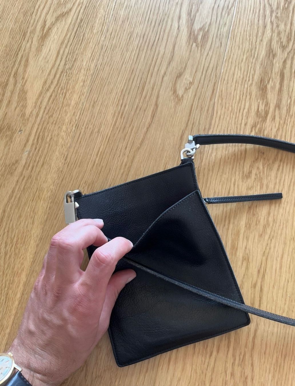 Rick Owens Borse: Rick Owens security pocket – Usato da Zürich venduto da VR2528 4