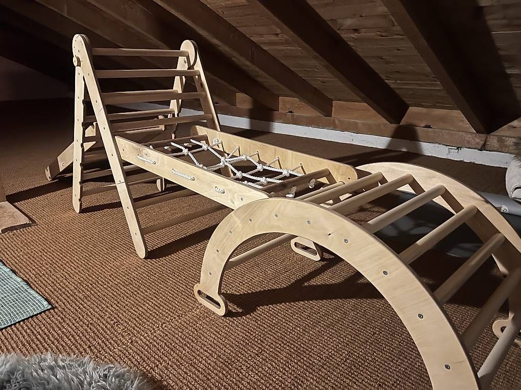 Pareti & prese d'arrampicata: Kinder Klettergerüst – Usato da Zürich venduto da oppossum007