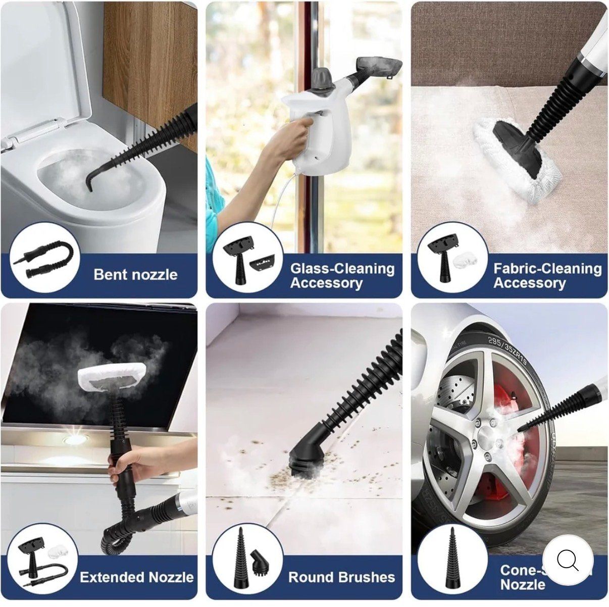 Pulitori a vapore: Steamer - Handdampfreiniger mit 9 Stufen – Nuovo (secondo la descrizione) da Arbon venduto da Secretpacks-SchLau 1