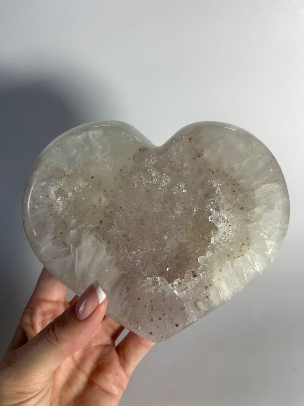 Minerali & Pietre curative: Quarz Herz - 855g, 13x11cm – Nuovo e nell'imballaggio originale da Zürich venduto da unique2010 1