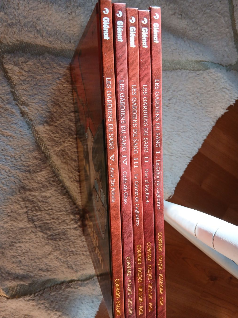 Fumetti: LE TRIANGLE SECRET LES GARDIENS DU SANG  TTBE EO  COMPLET – Usato da Puidoux venduto da Efango 1