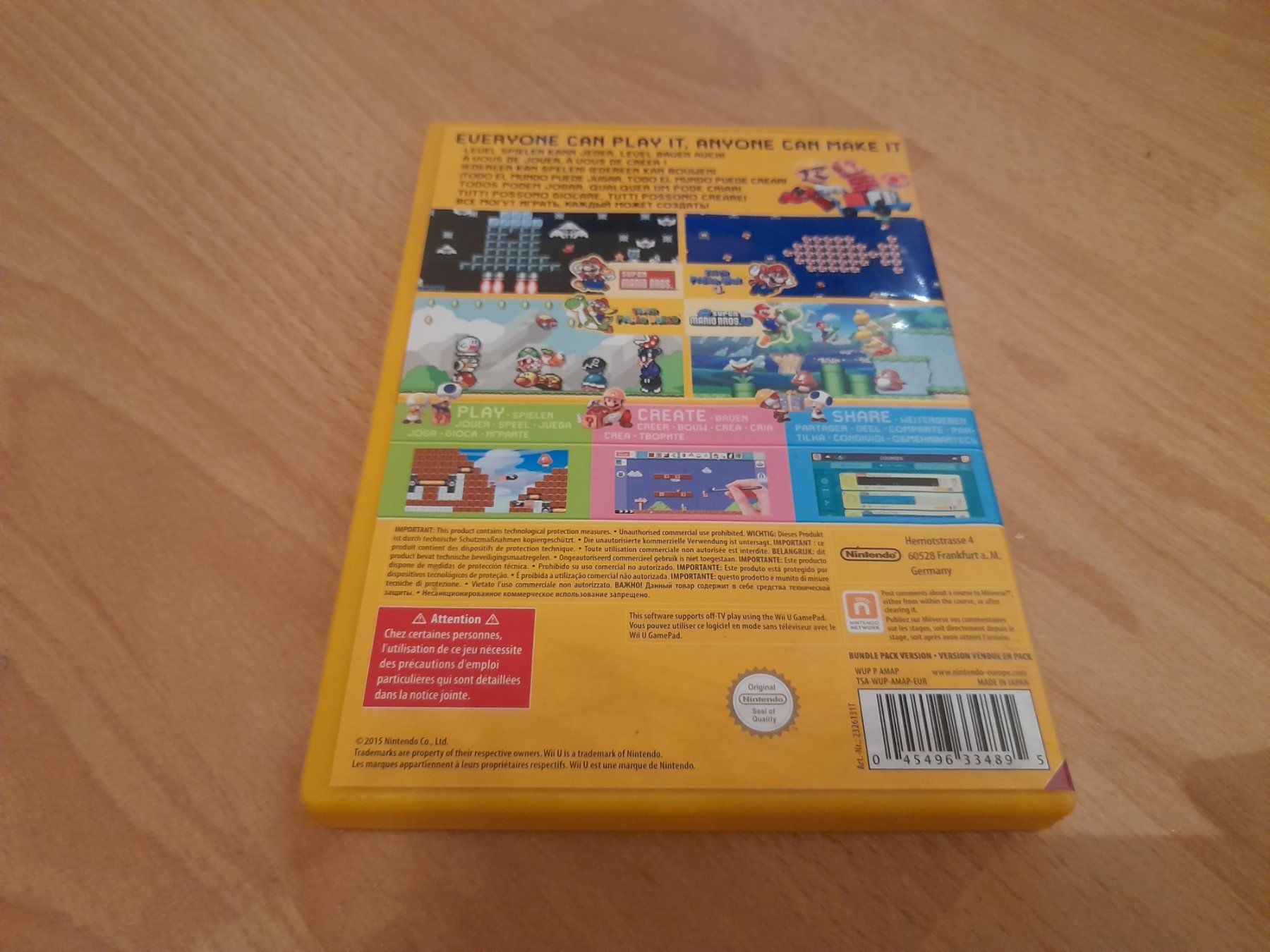 Nintendo Spiele: Super Mario Maker für Nintendo Wii U – Gebraucht aus Lustmühle von chevi03 4