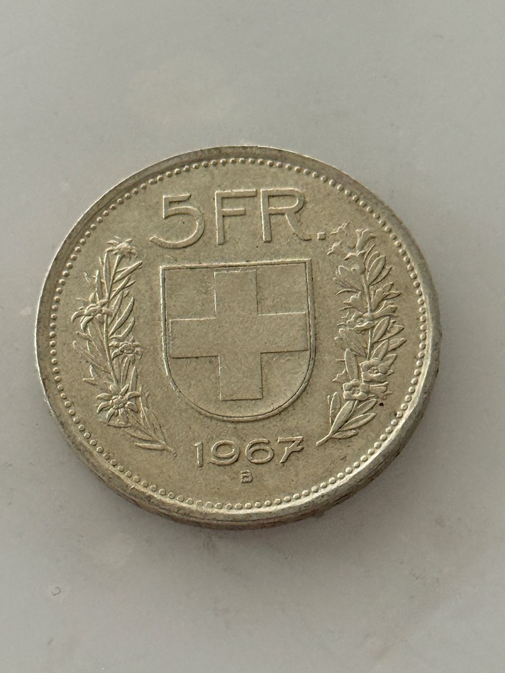 Toutes les monnaies: 5 Franken 1967  Silber – D'occasion à Wallisellen par SWISS_SILVER1 1