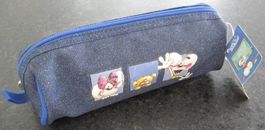 Diddl Stifte Etui glitzernd 3 Bilder drauf leicht abgeschabt