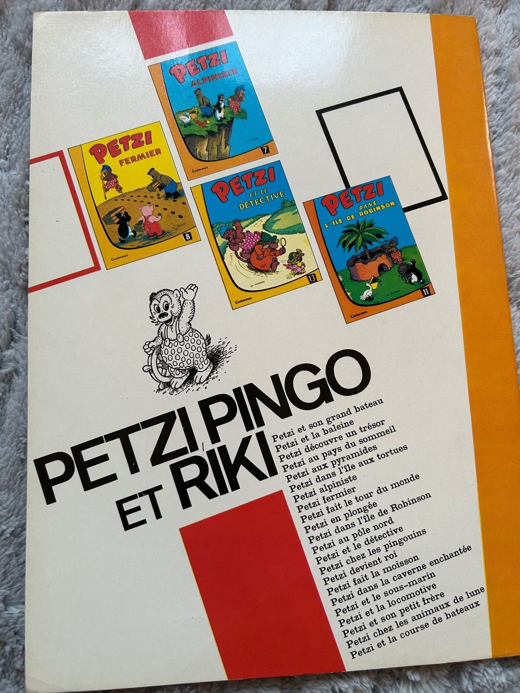 Fumetti: PETZI AU PAYS DU SOMMEIL – Usato da Genève venduto da zonzon9351 2