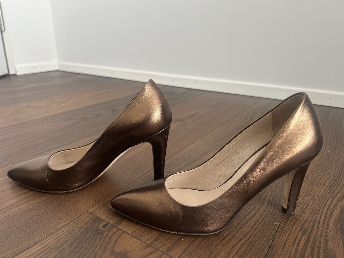 Navyboot Scarpe da donna: Navyboot bronze leather pumps, size 36 – Usato da Wollerau venduto da Dolder23 1