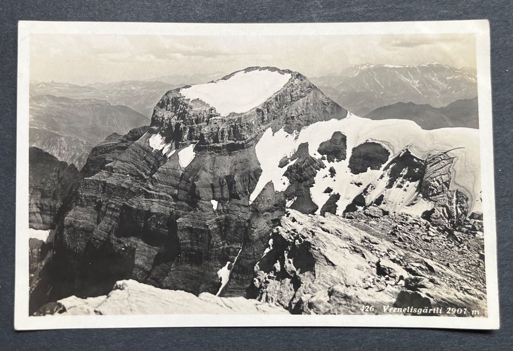 Cartoline postali: Vrenelisgärtli, Glarner Alpen, ca. 1930 – Usato da Ostermundigen venduto da DaxKarten-75