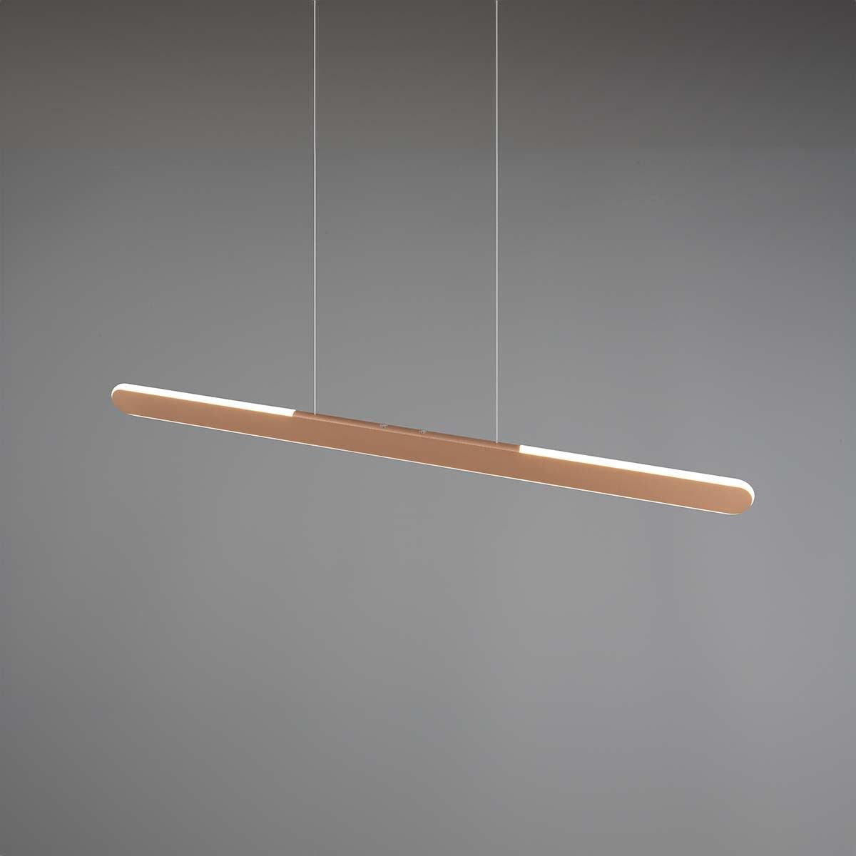 Lampadari & plafoniere: LED Pendelleuchte, Braun, 100 cm x 8 cm – Nuovo (secondo la descrizione) da Kreuzlingen venduto da Smart-Light 7