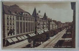 LA CHAUX-DE-FONDS - Rue Léopold Robert - 1939 (Le Printemps)