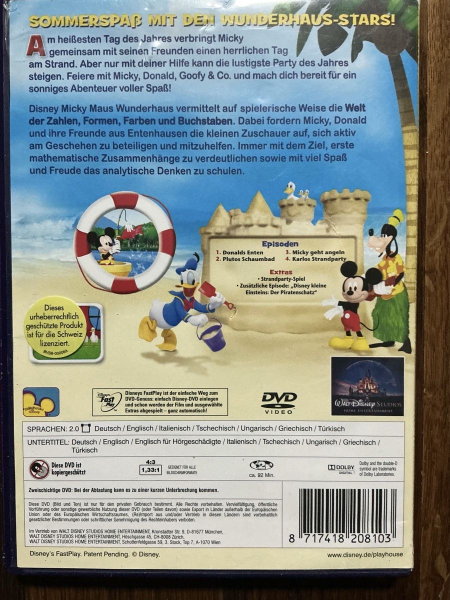 Tutti i DVDs: Micky Maus Wunderhaus DVD – Usato da Villmergen venduto da schnuu73 1