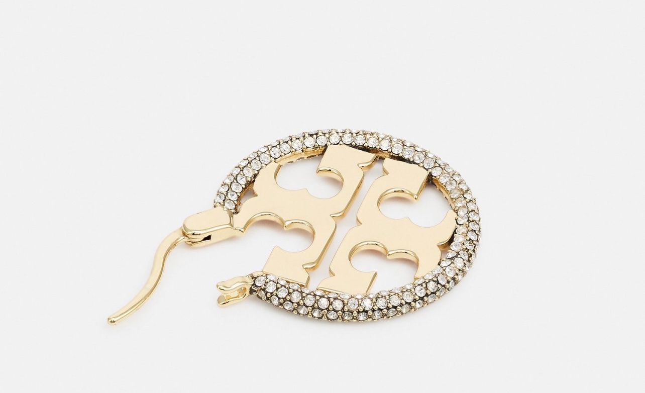 Tory Burch Orecchini pendenti & Orecchini a lobo: Tory Burch MILLER PAVE HOOP EARRING - Ohrringe – Nuovo e nell'imballaggio originale da Oberaach venduto da Dandy2021 1