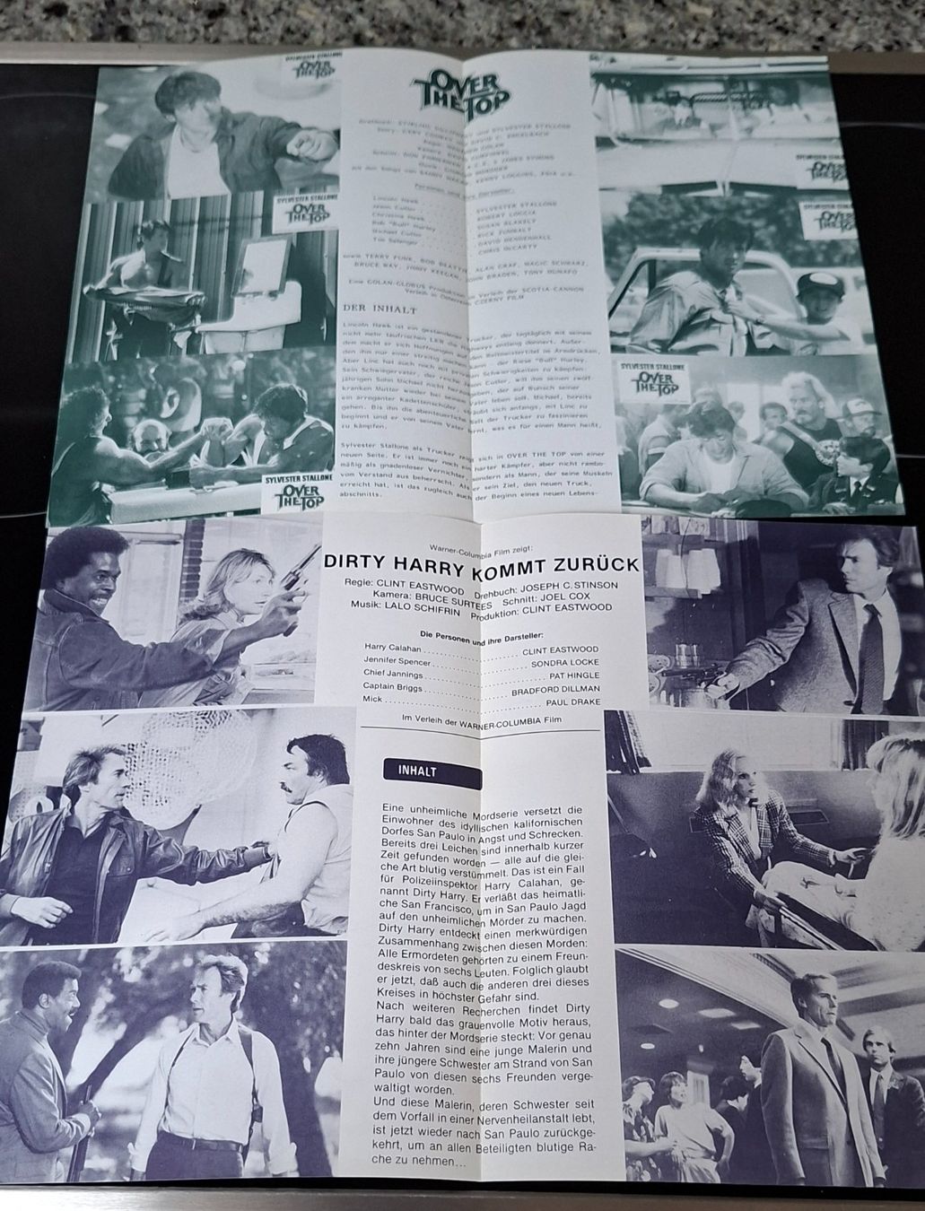 Riviste & Magazine: 15 Stück Kinobroschüre oder 2 seitige Flyer – Usato da Möhlin venduto da teddybaer8 5