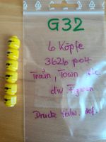Legoteile:- 6 gelbe Köpfe  3626p04   /G32