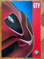 ALFA ROMEO GTV Prospekt 1995 brochure dépliant Suisse
