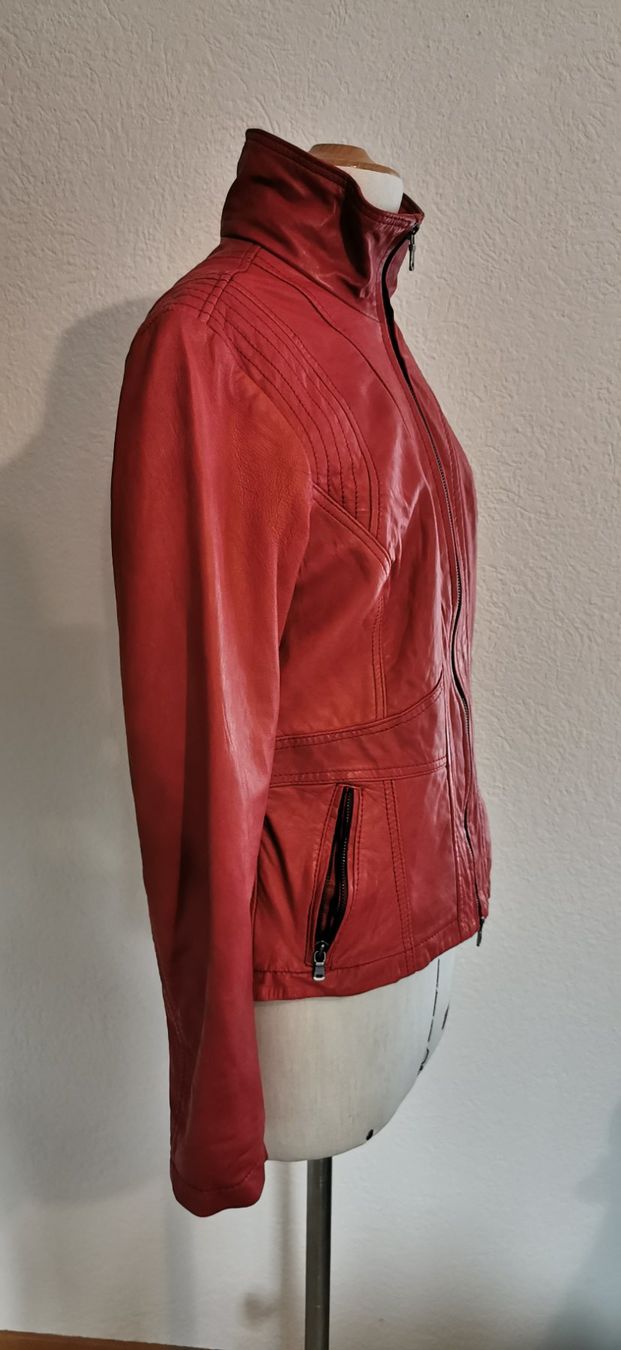 Jacken: rostrote Lammlederjacke neuwertig, XS – Neu (gemäss Beschreibung) aus Zwillikon von Leewii 2