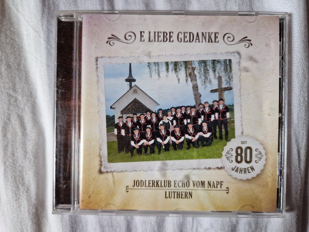 CD: Jodlerklub Echo vom Napf Luthern: E liebe Gedanke Vergriffen – Usato da Brittnau venduto da Zibu